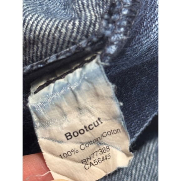 J.Crew Bootcut Jeans Classic Wash Denim Everyday Casual Style Size 33x34 - Picture 9 of 14